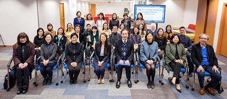 Anna with participants of the Seminar