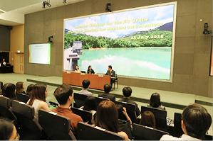 SPEO(G) made an opening remark at the First Meetup for Mentors and Mentees